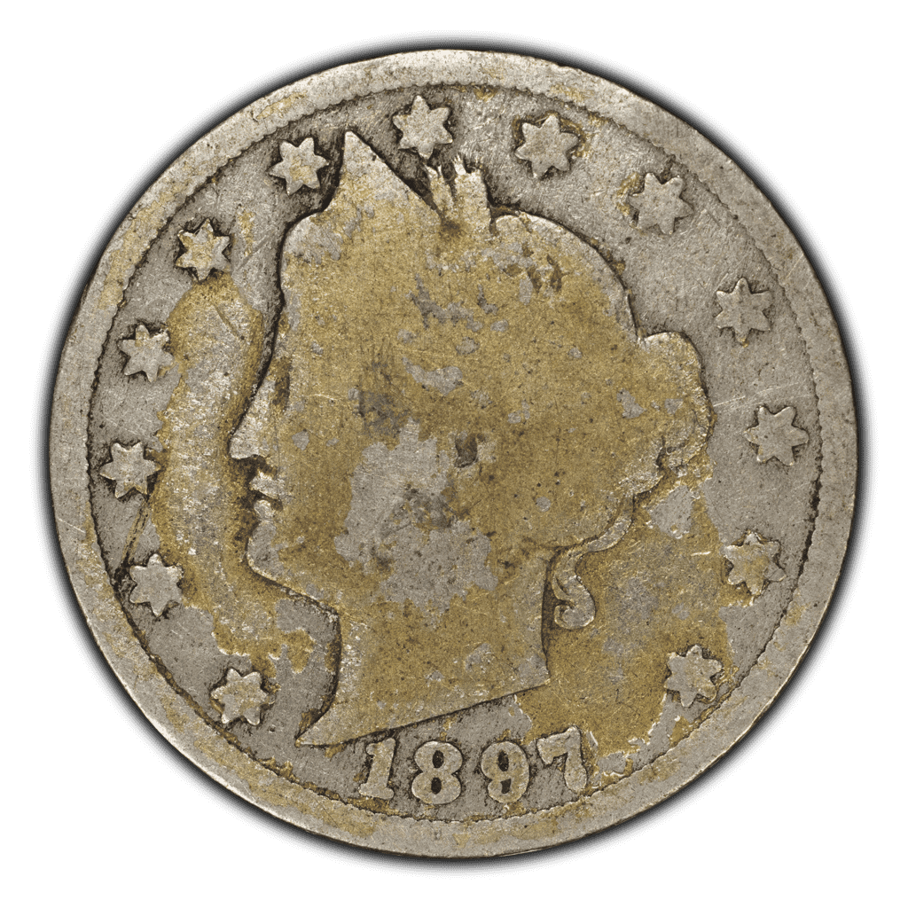 Glue Residue Coin